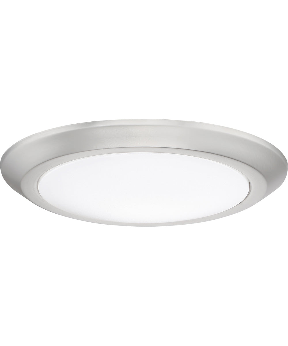 Verge  Flush Mount Brushed Nickel