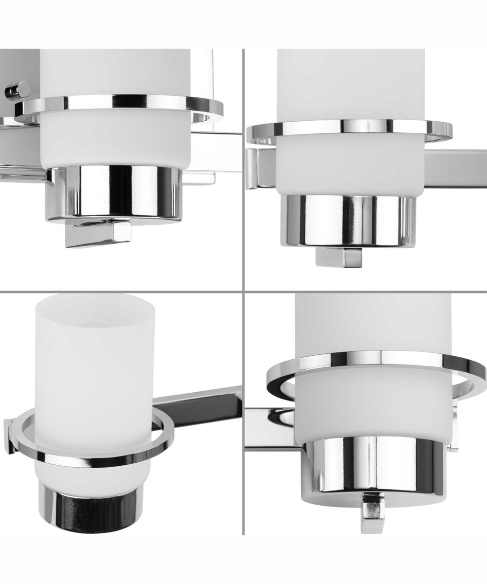 Reiss 3-Light Modern Farmhouse Vanity Light Polished Chrome
