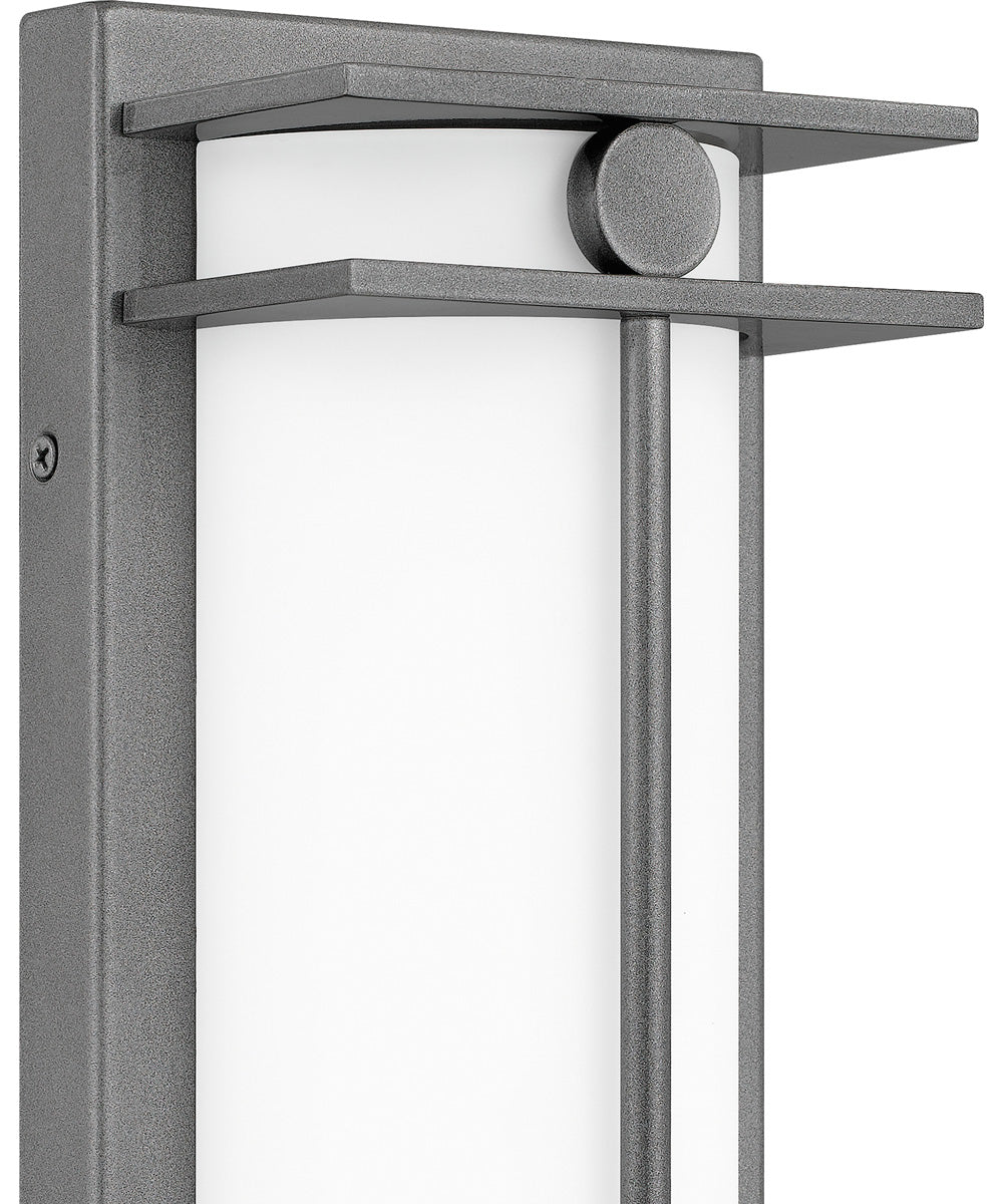 Syndall Medium Outdoor Wall Light Titanium