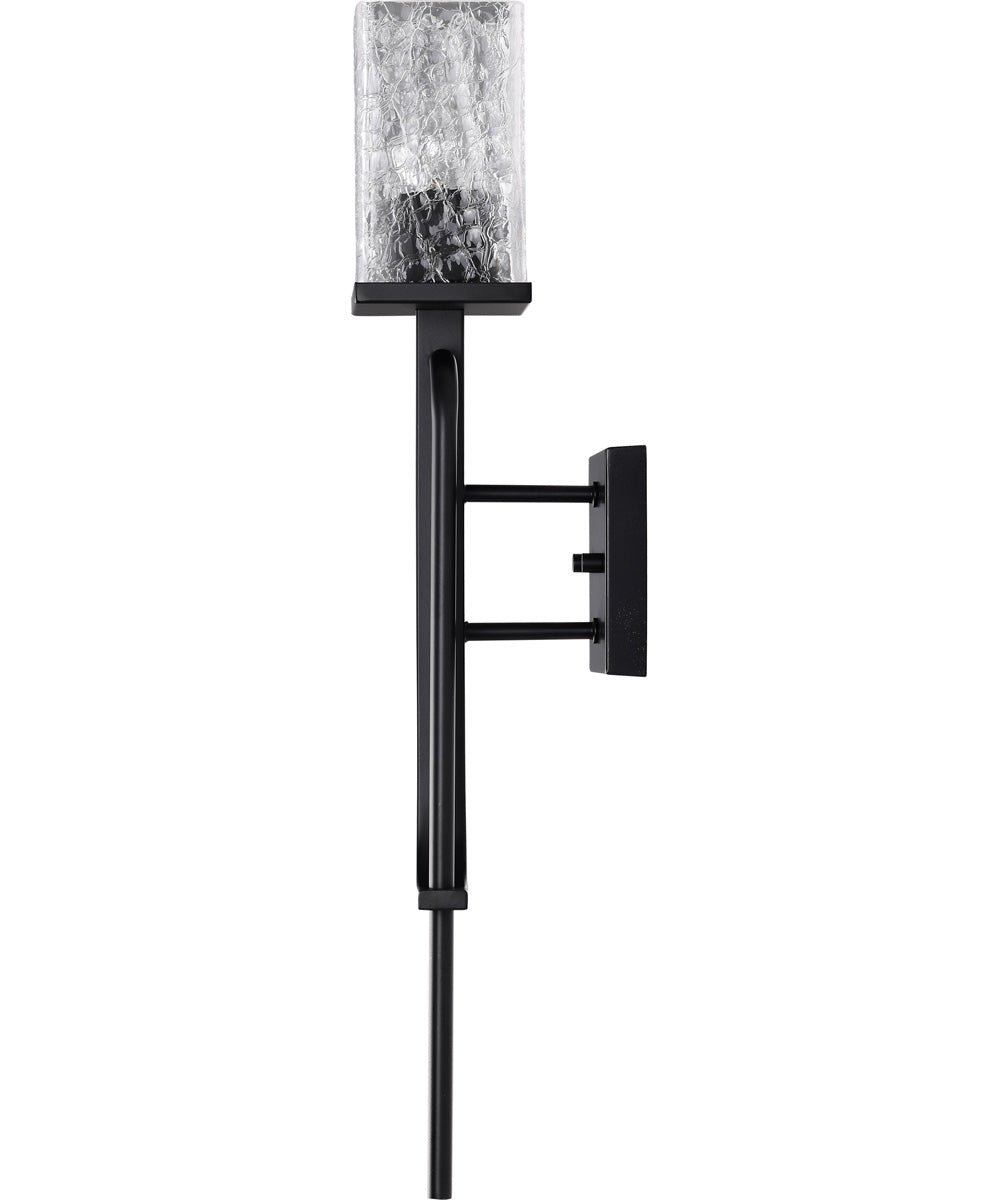 Terrace 1-Light Vanity & Wall Matte Black