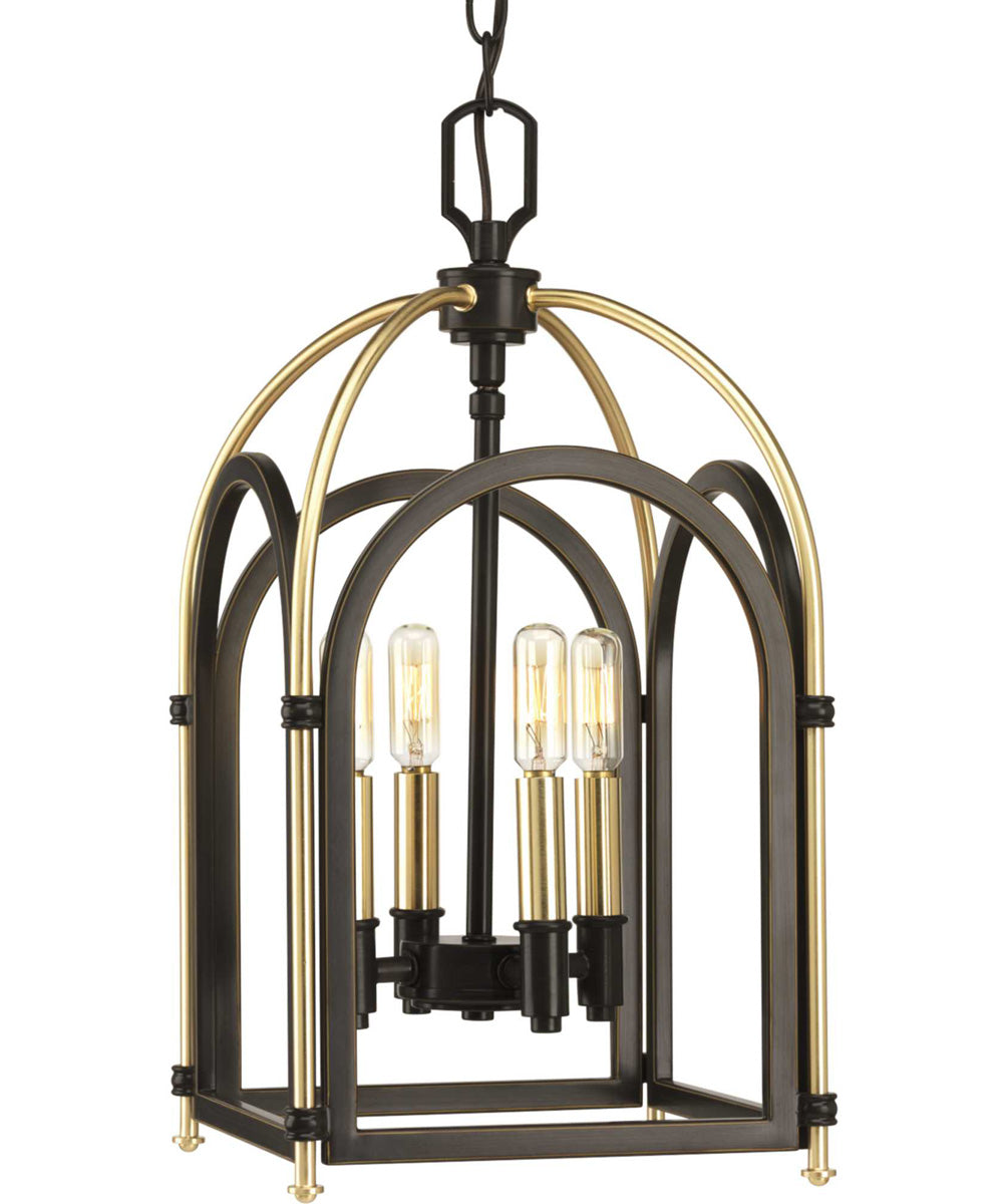Westfall 4-Light Small Foyer Pendant Antique Bronze