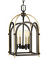 Westfall 4-Light Small Foyer Pendant Antique Bronze