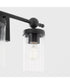 Tamara Day's Lee Boulevard 3-light Bath Vanity Light Matte Black