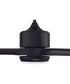 60" Mobi 1-Light Ceiling Fan Flat Black