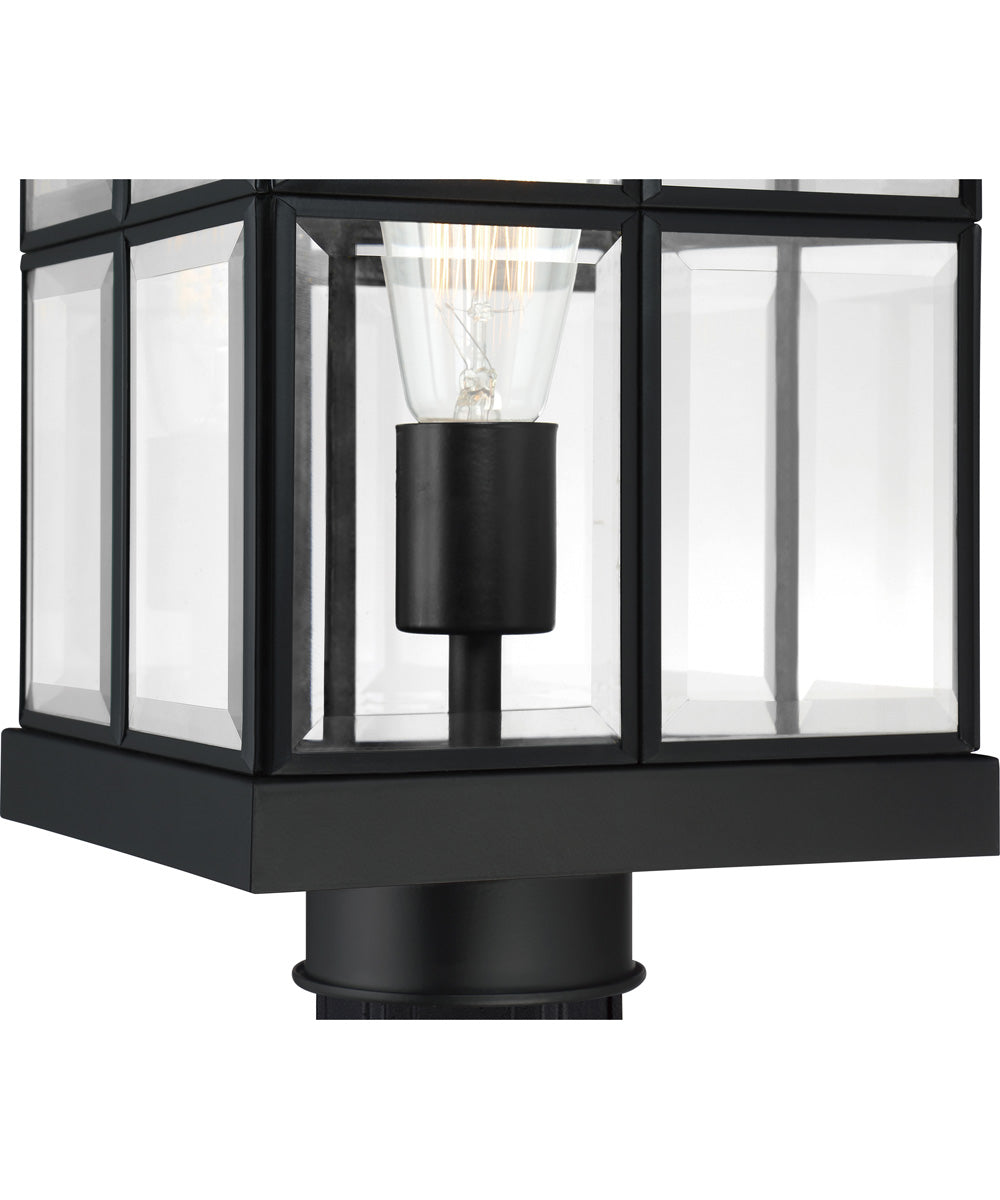 Mulligan Medium 1-light Outdoor Post Light Matte Black