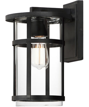 Clyde VX Medium Outdoor Wall Sconce Black