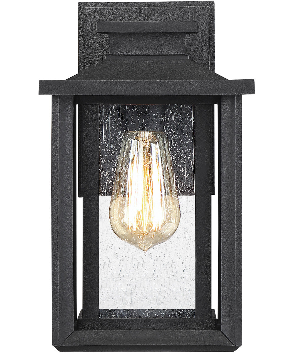 Wakefield Small 1-light Outdoor Wall Light  Coastal Armour Earth Black