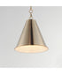 Veritas 12 inch 1-Light Pendant Heritage