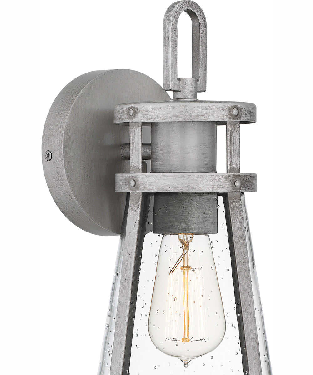 Barber Small 1-light Outdoor Wall Light Coastal Armour Aluminum Antique Brushed Aluminum