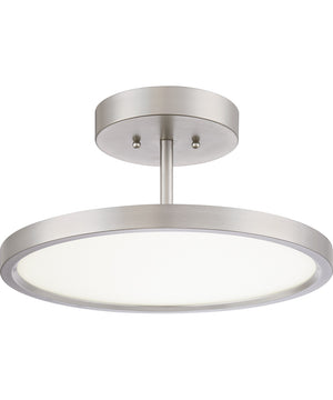 Beltway  Semi Flush Mount Brushed Nickel
