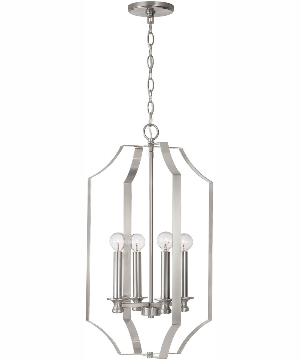 Myles 4-Light Foyer Brushed Nickel