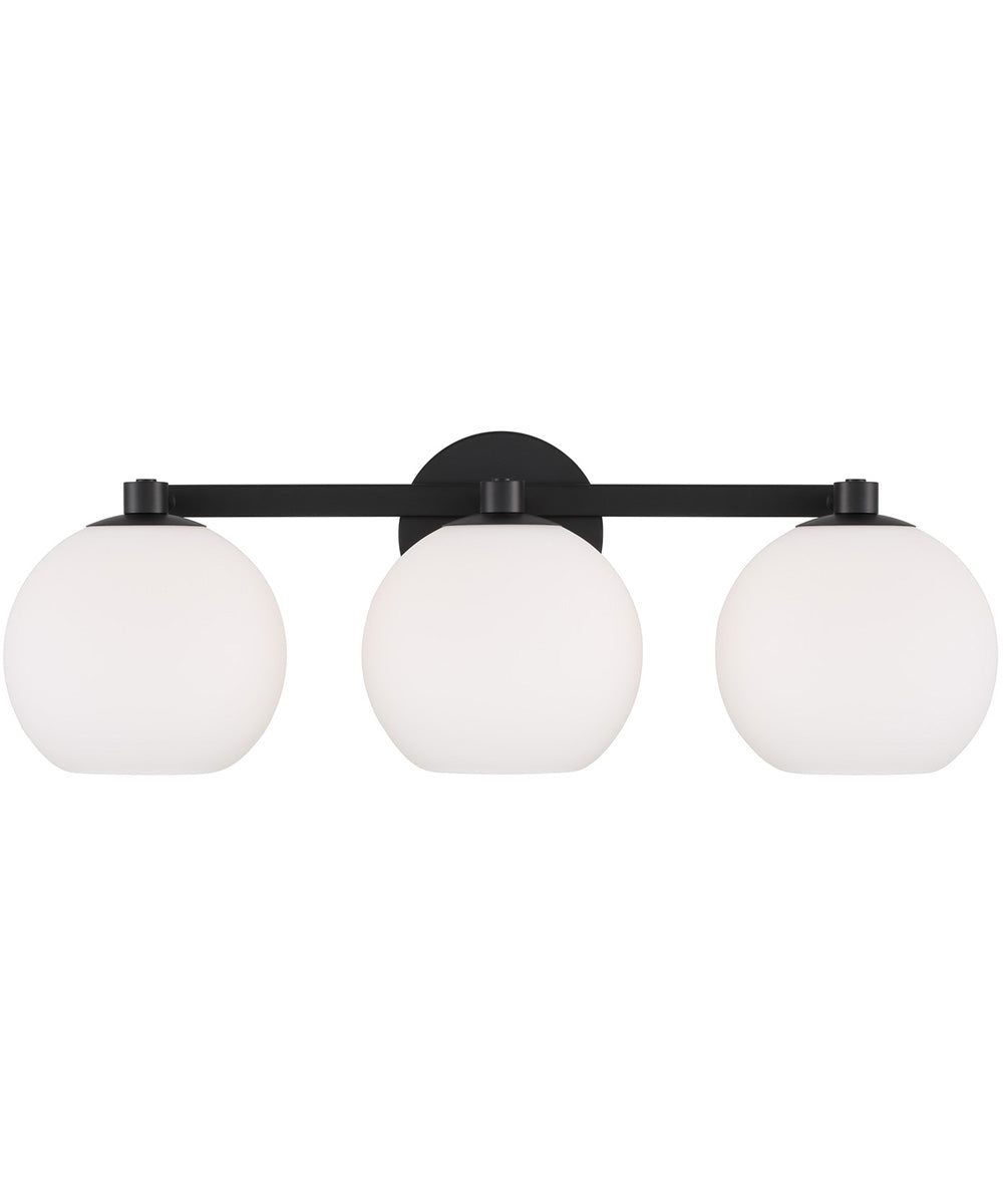 Ansley 3-Light Vanity Matte Black