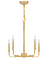 Abner 5-light Chandelier Aged Brass