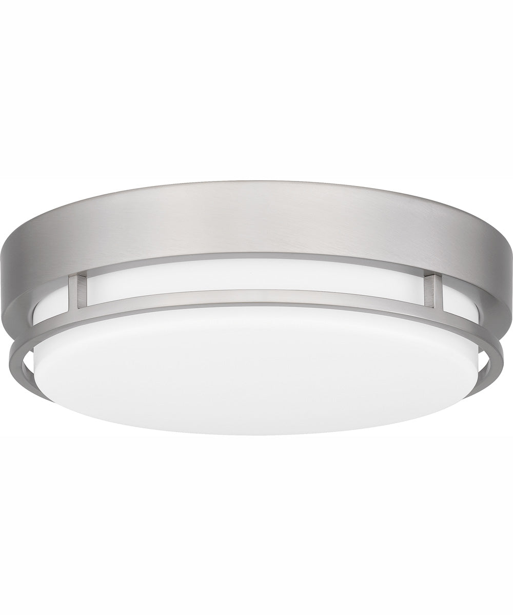 Hale Medium Flush Mount Brushed Nickel