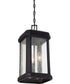 Trumbull Small 3-light Mini Pendant Mystic Black