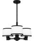 Kylen 3-light Pendant Matte Black