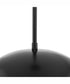 Perimeter 1-Light Mid-Century Modern Pendant with metal Shade Matte Black