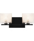 Westcap Medium 2-light Bath Light Matte Black