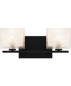 Westcap Medium 2-light Bath Light Matte Black