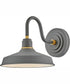 Foundry Classic 1-Light Small Gooseneck Barn Light in Dark Matte Grey