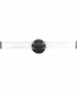 Fuze 2-light Wall Mount Light Fixture Textured Black