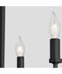 Harmony 3-light Chandelier Matte Black
