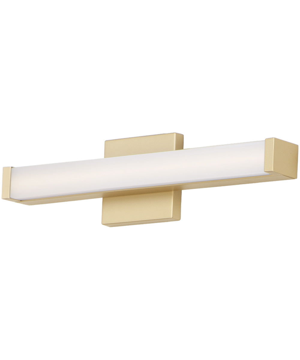 18"W Spec LED Bath Vanity Gold