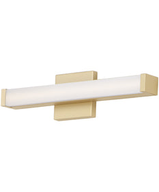 18"W Spec LED Bath Vanity Gold