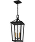 Hull Large 3-light Outdoor Pendant Light  Coastal Armour Aluminum Matte Black