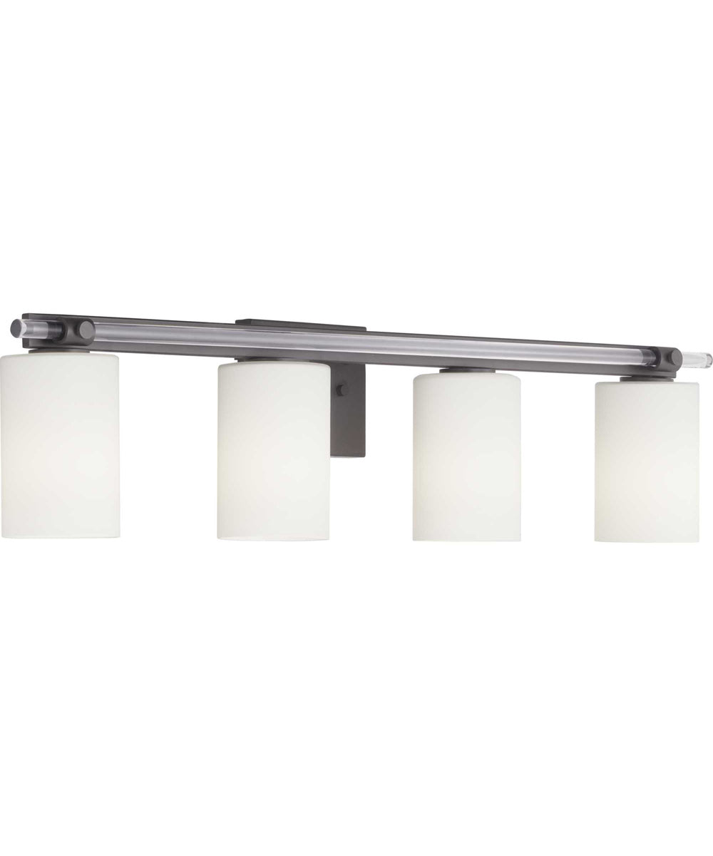 Lisbon 4-Light Bath & Vanity Matte Black
