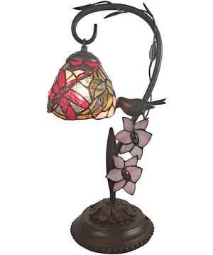 Cypress Bird Tiffany Accent Lamp