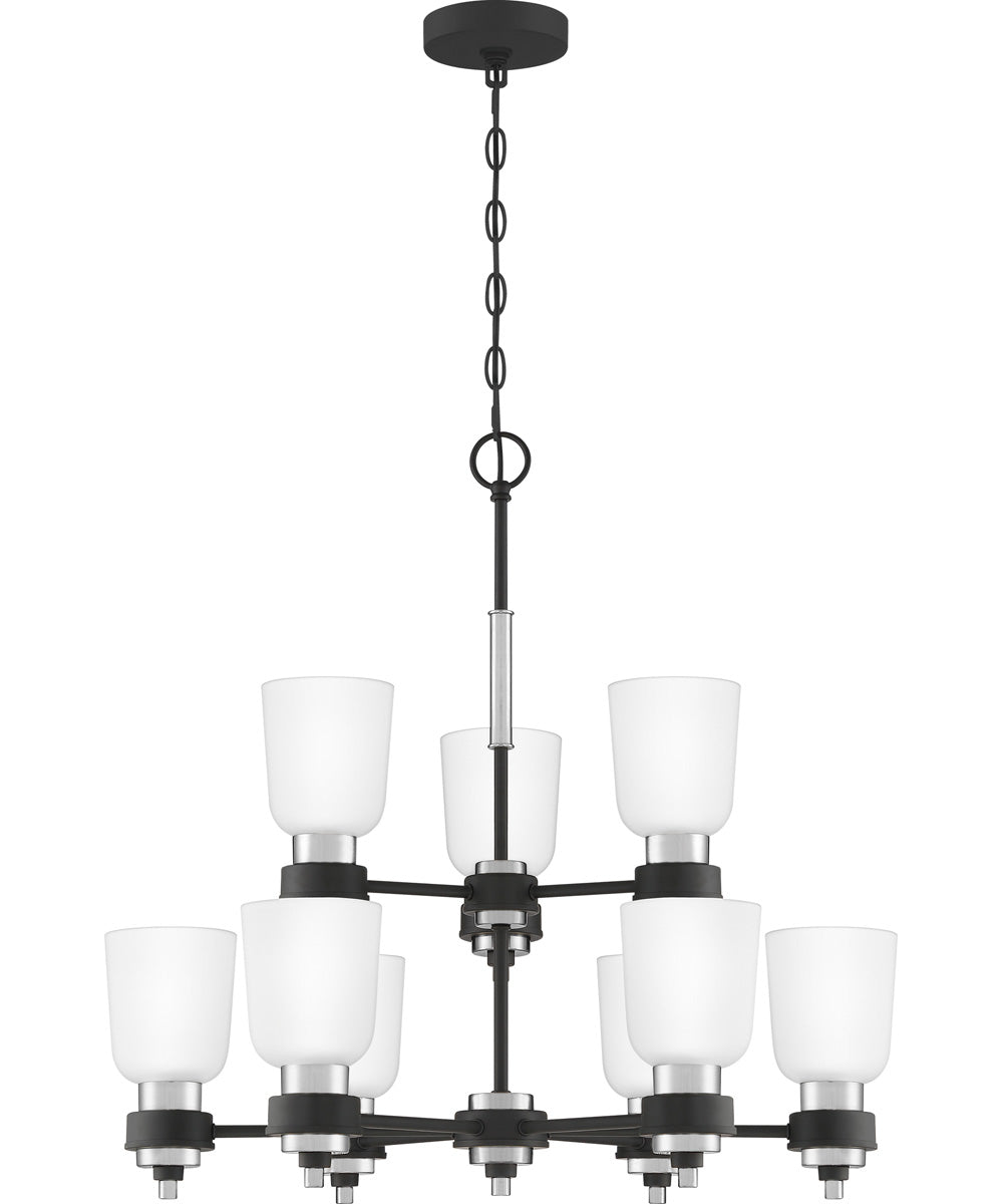 Conrad 9-light Chandelier Brushed Nickel