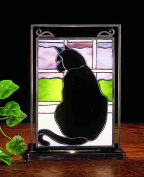 11"H x 10"W Cat/Window Mini Window and Display