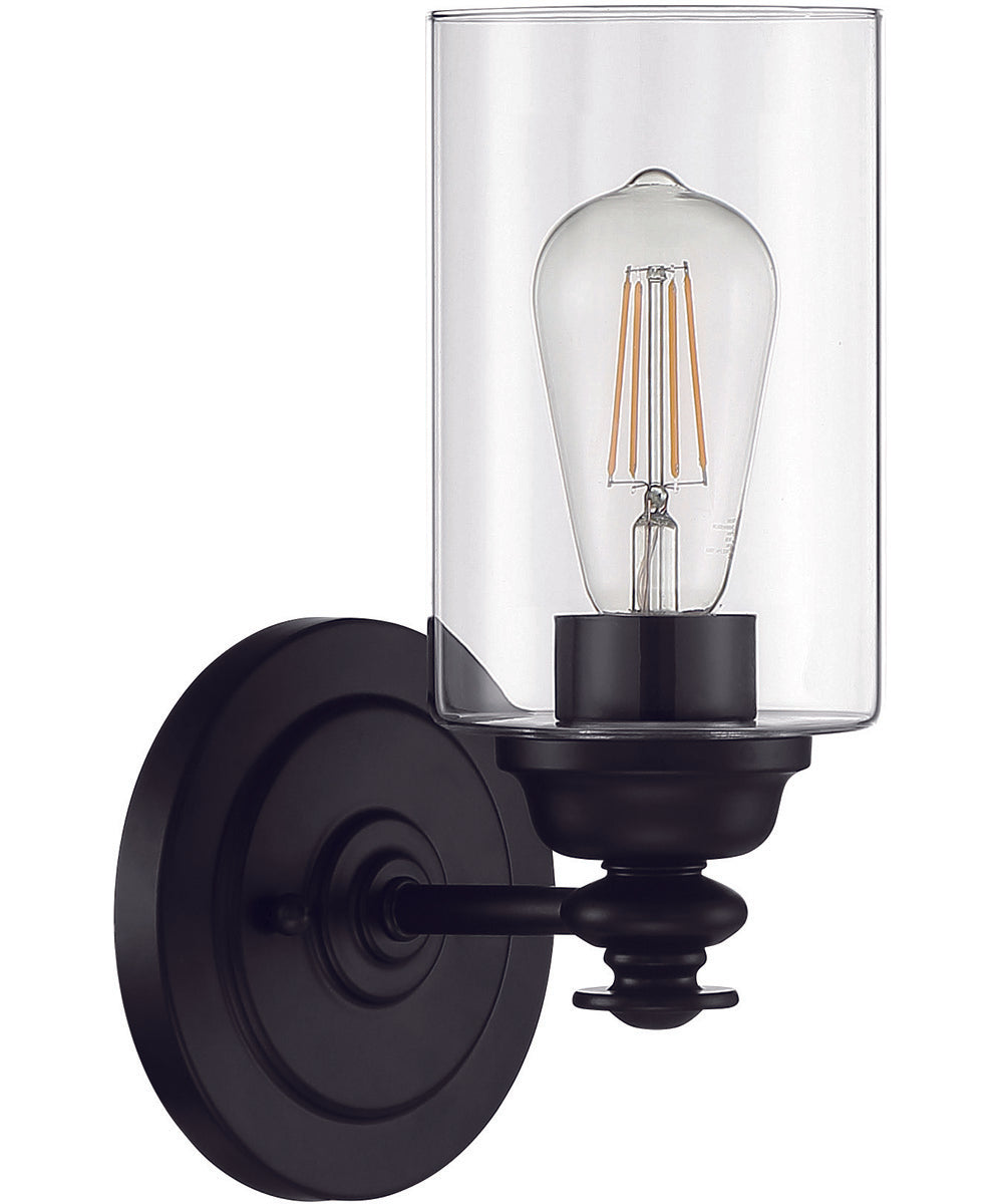 Dardyn 1-Light Wall Sconce Flat Black