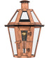 Burdett Small 1-light Outdoor Wall Light Aged Copper