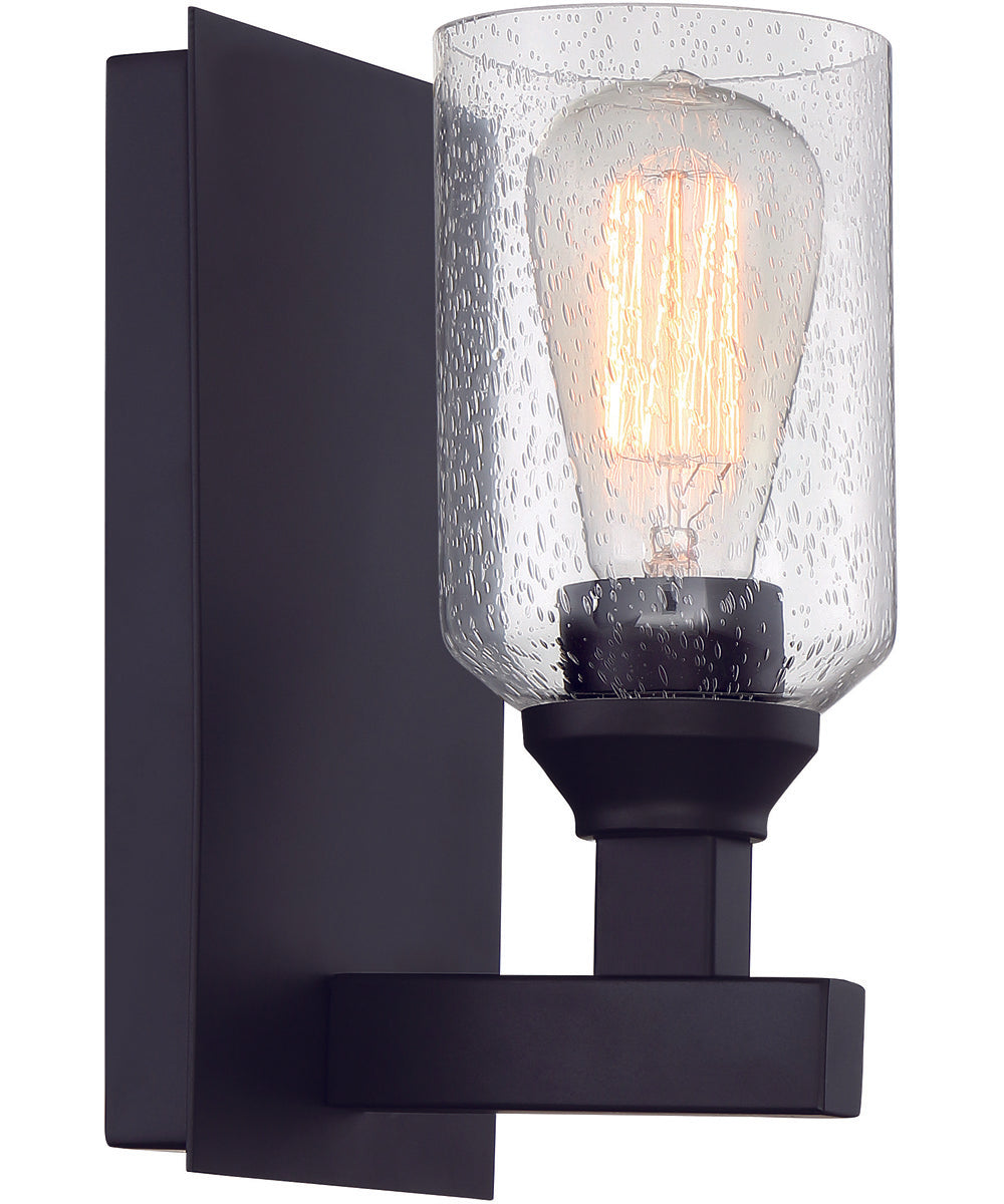 Chicago 1-Light Wall Sconce Flat Black