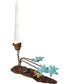 5 Inch H Frog Metal Candle Holder (Candles Not Included)