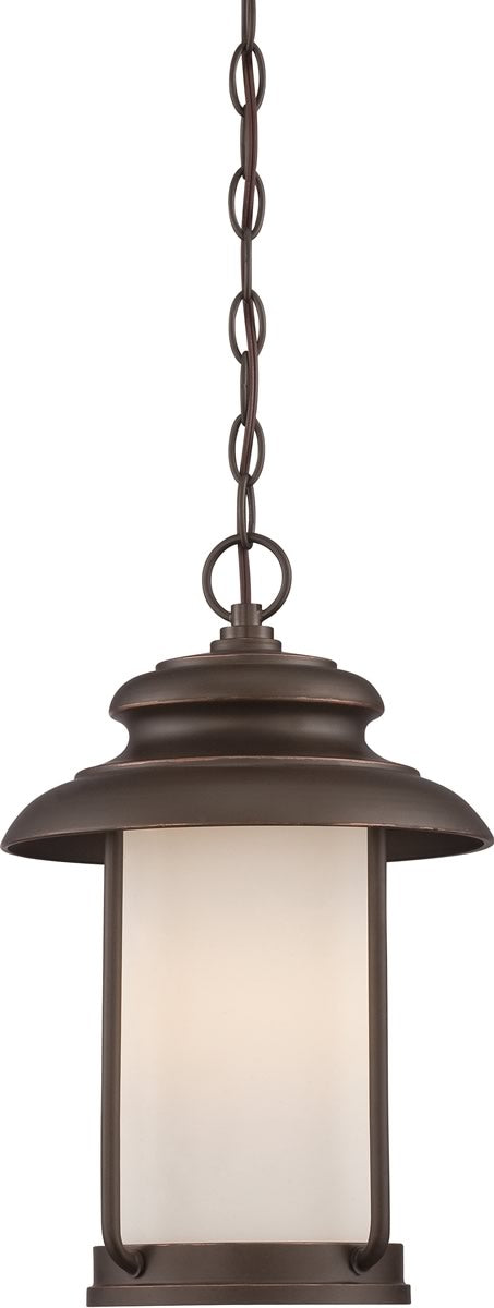 10"W Bethany 1-Light LED Outdoor Light Mahogany Bronze
