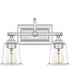Nicholas Medium 2-light Bath Light Polished Chrome