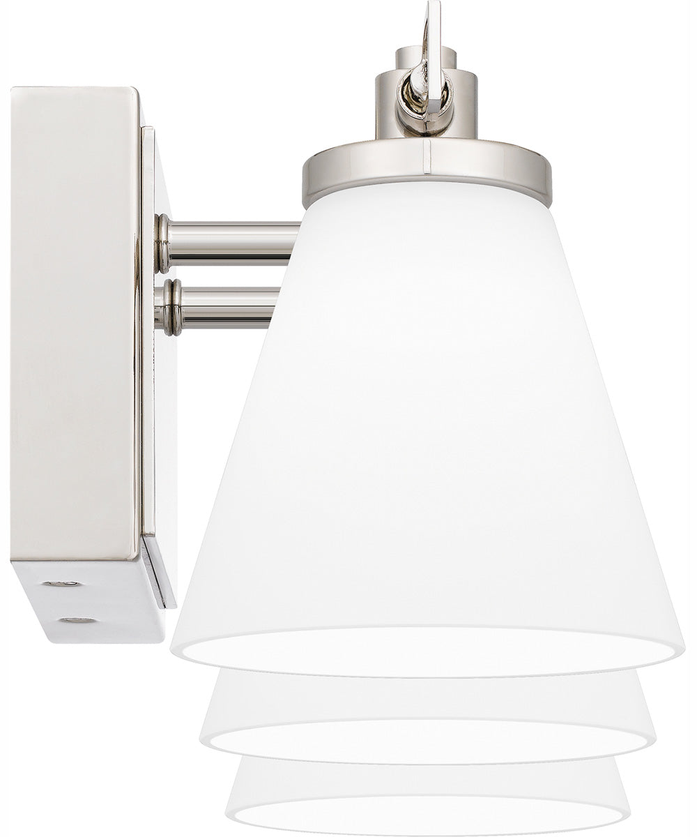 Daniels Large Bath Light Polished Nickel