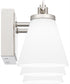 Daniels Large Bath Light Polished Nickel