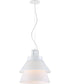 13"W Kyto 1-Light Pendant White