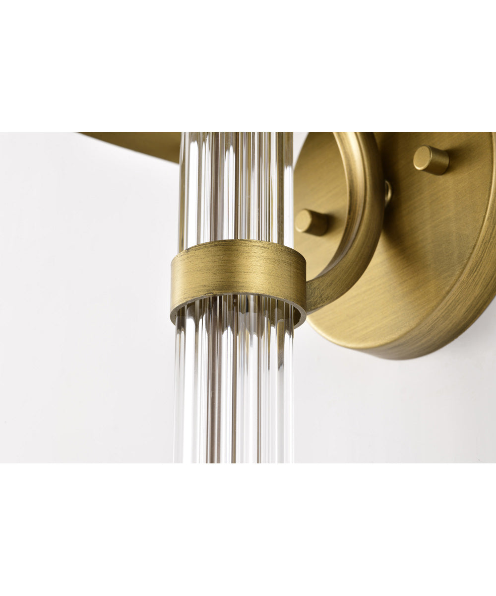 Teagon 1-Light Vanity & Wall Natural Brass