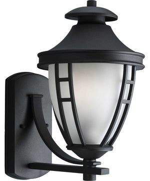 Fairview 1-Light Wall Lantern Textured Black