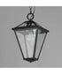 Prism 16 inch Outdoor Pendant Black