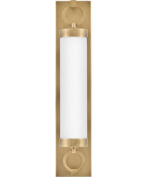 Baylor LED-Light Medium LED Vanity in Heritage Brass