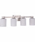 Bretton 4-Light Vanity Polished Nickel