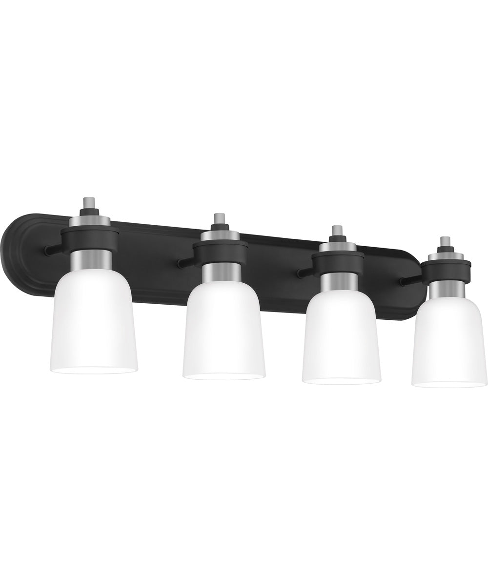 Conrad Extra Large 4-light Bath Light Brushed Nickel