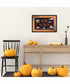 Framed Happy Halloween by Art Nd Canvas Wall Art Print (23  W x 16  H), Sylvie Black Frame