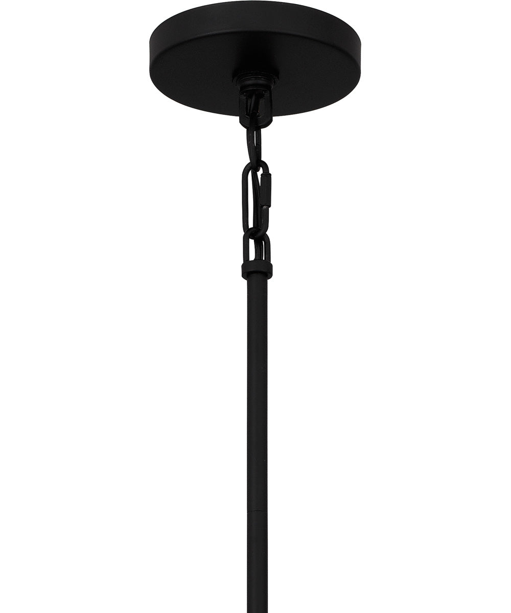 Leiland Large 4-light Pendant Matte Black